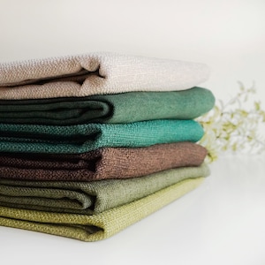 Green Rectangle Tablecloth | Custom  Linen Textured Stain Resistant Table Cover | Spill-Proof & Scratch-Resistant