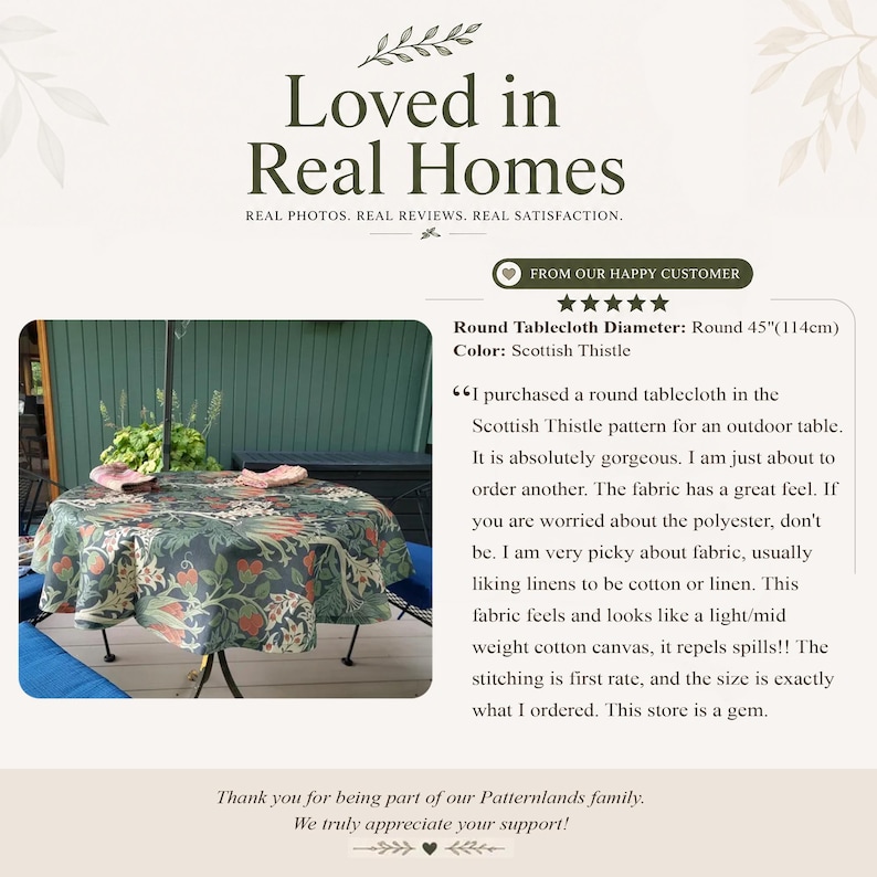 Linen-Textured Tablecloth, Vintage Botanical Table Cover, Romantic Dining Table Decor, Painterly Floral Design