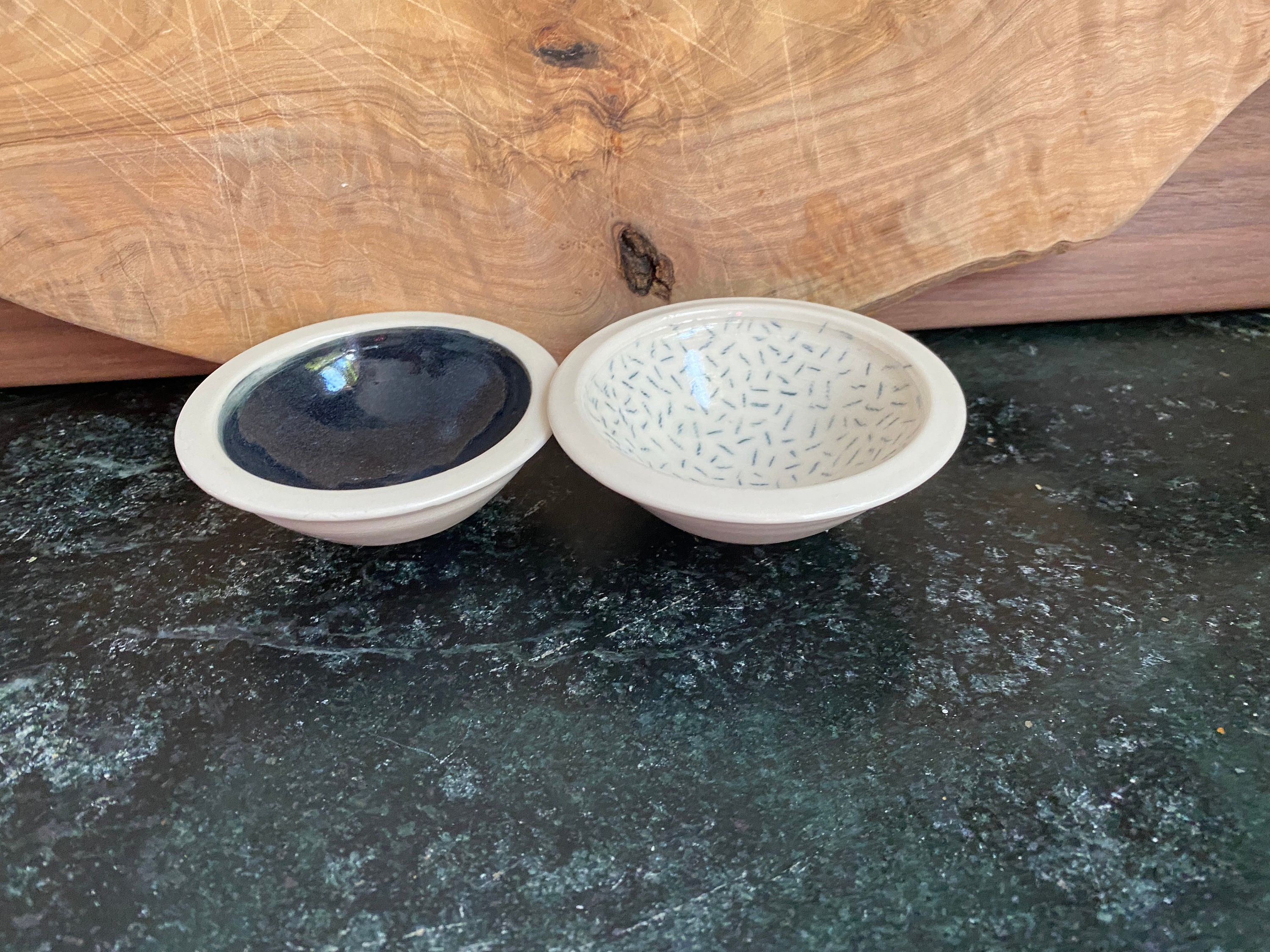 Salt and Pepper Pottery Pinch Pots - Etsy