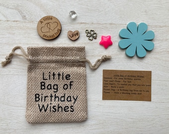 Little Bag of Birthday Wishes Keepsake, Thoughtful Token Gift