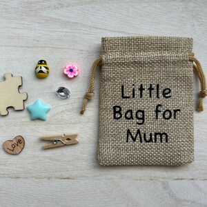 Little Bag for Mum, Birthday Gift, Thoughtful Gift, Gift for Mum, Special Gift, Token Gift, Keepsake, Mothers Day Gift, Charm Bag zdjęcie 5