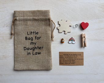 Daughter in Law Charm Keepsake Gift Bag