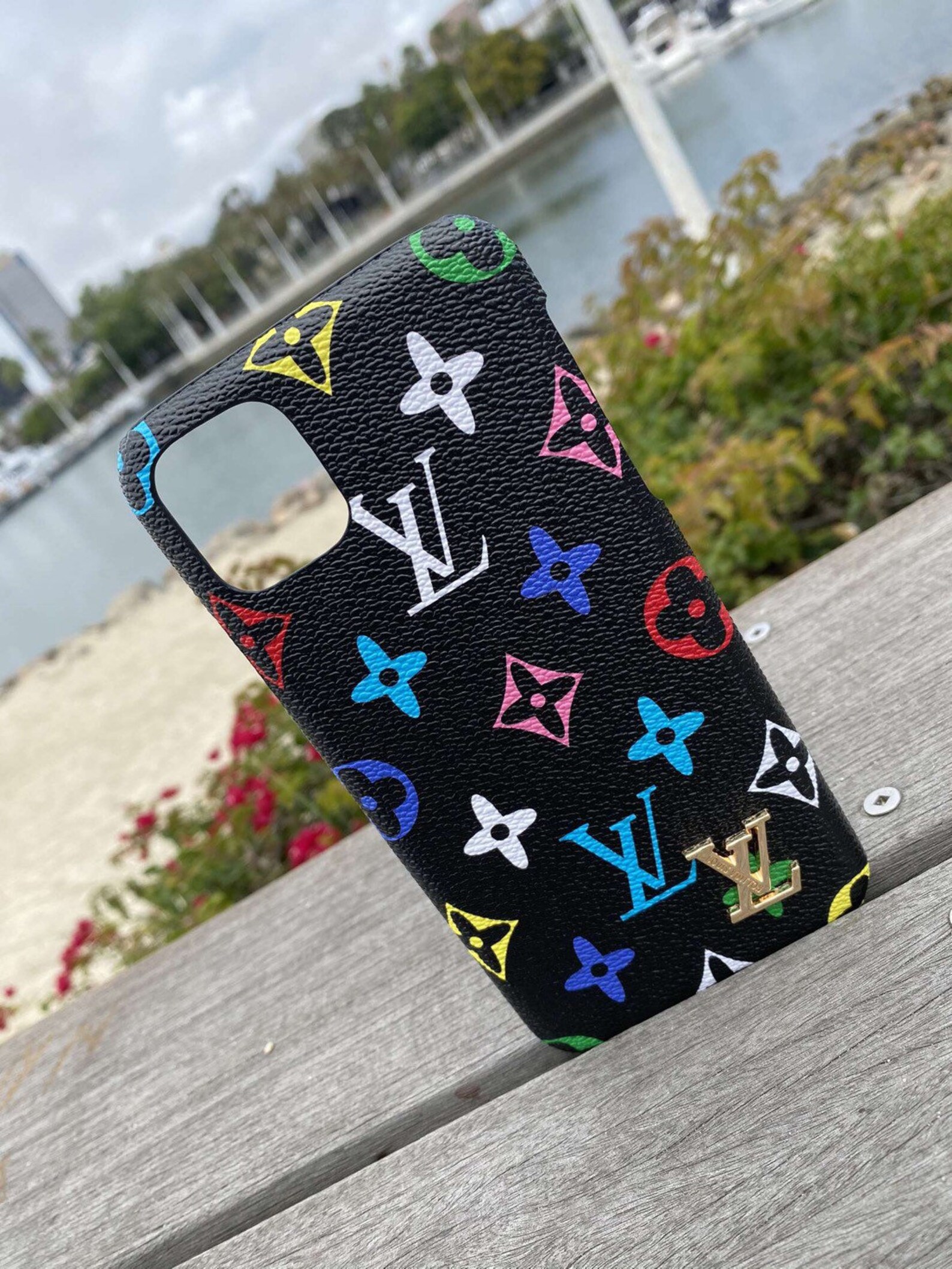 Hypebeast Luxury Colorful Black iPhone Case Etsy