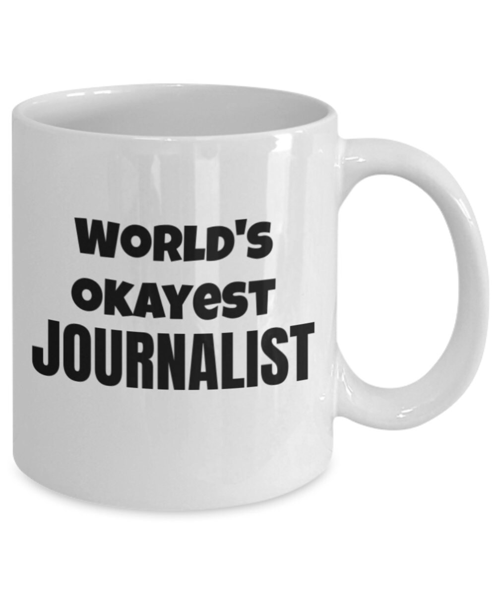 Journalist Best Mug Gift/ Present Journalist Birthday Mug Etsy UK
