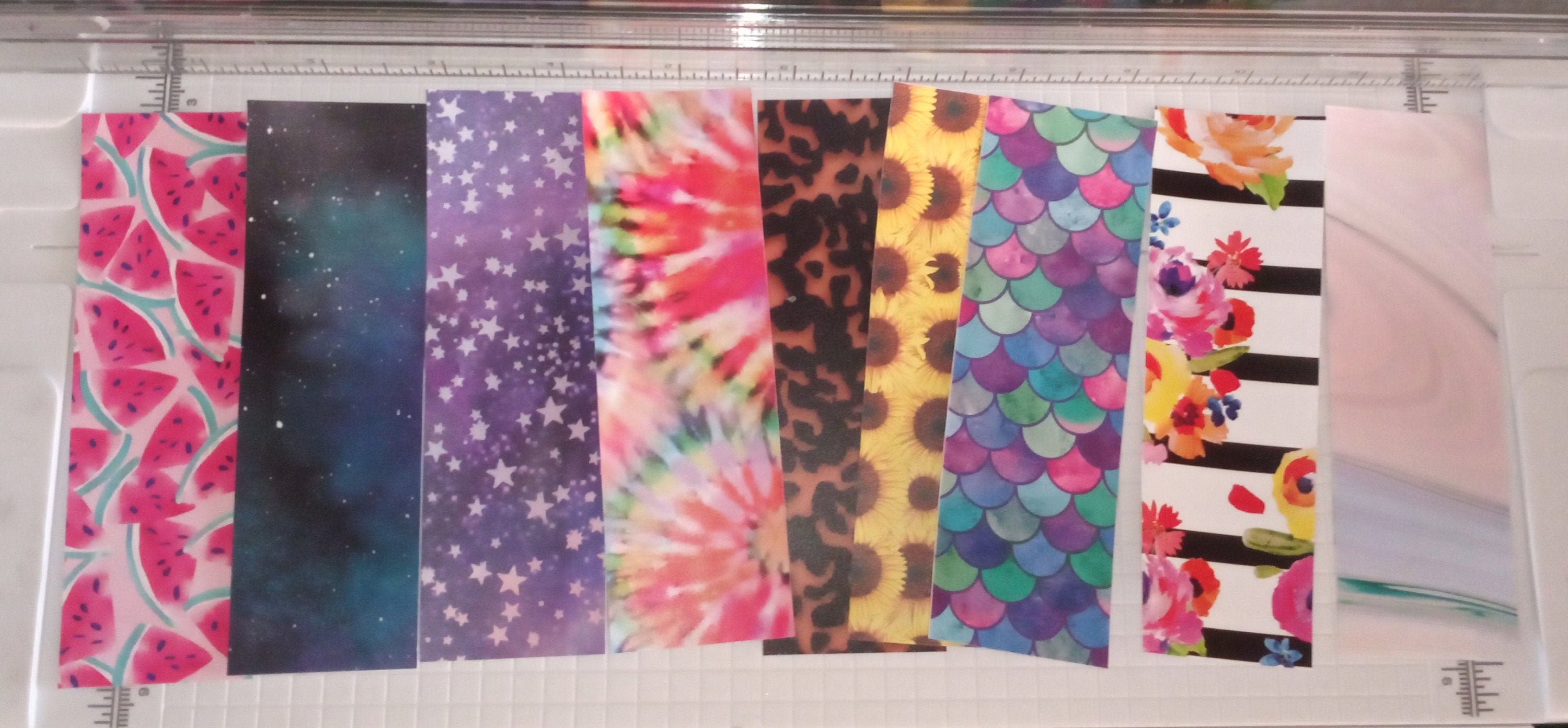 Set of 9 Pen Wrap Self Adhesive Removable Vinyl Etsy