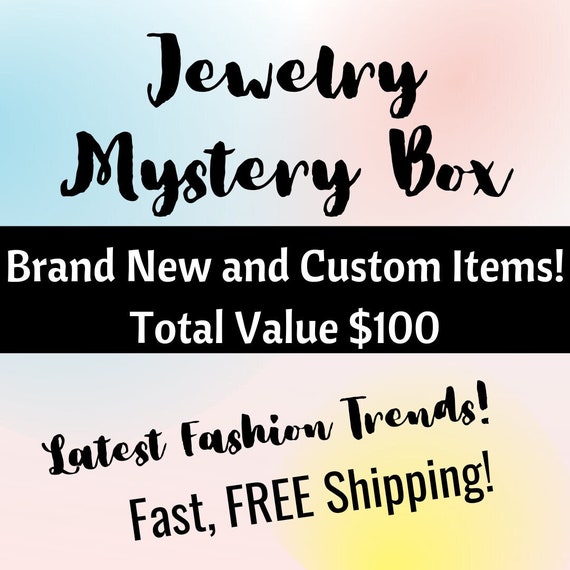 Mystery Box, Paparazzi 5 Dollar Jewelry, New Jewelry, Costume