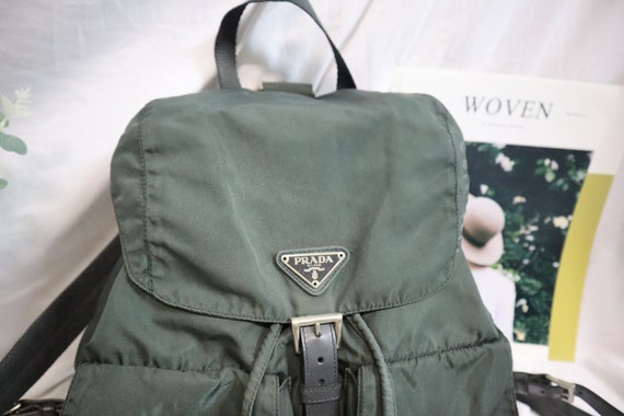 Authentic Prada Classic Nylon Backpack, Prada Backpack Authentic Prada Classic Nylon Backpack, Prada Backpack