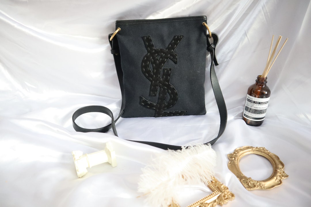 Authentic Yves Saint Laurent Crossbody Bag, YSL, Saint Laurent Vintage