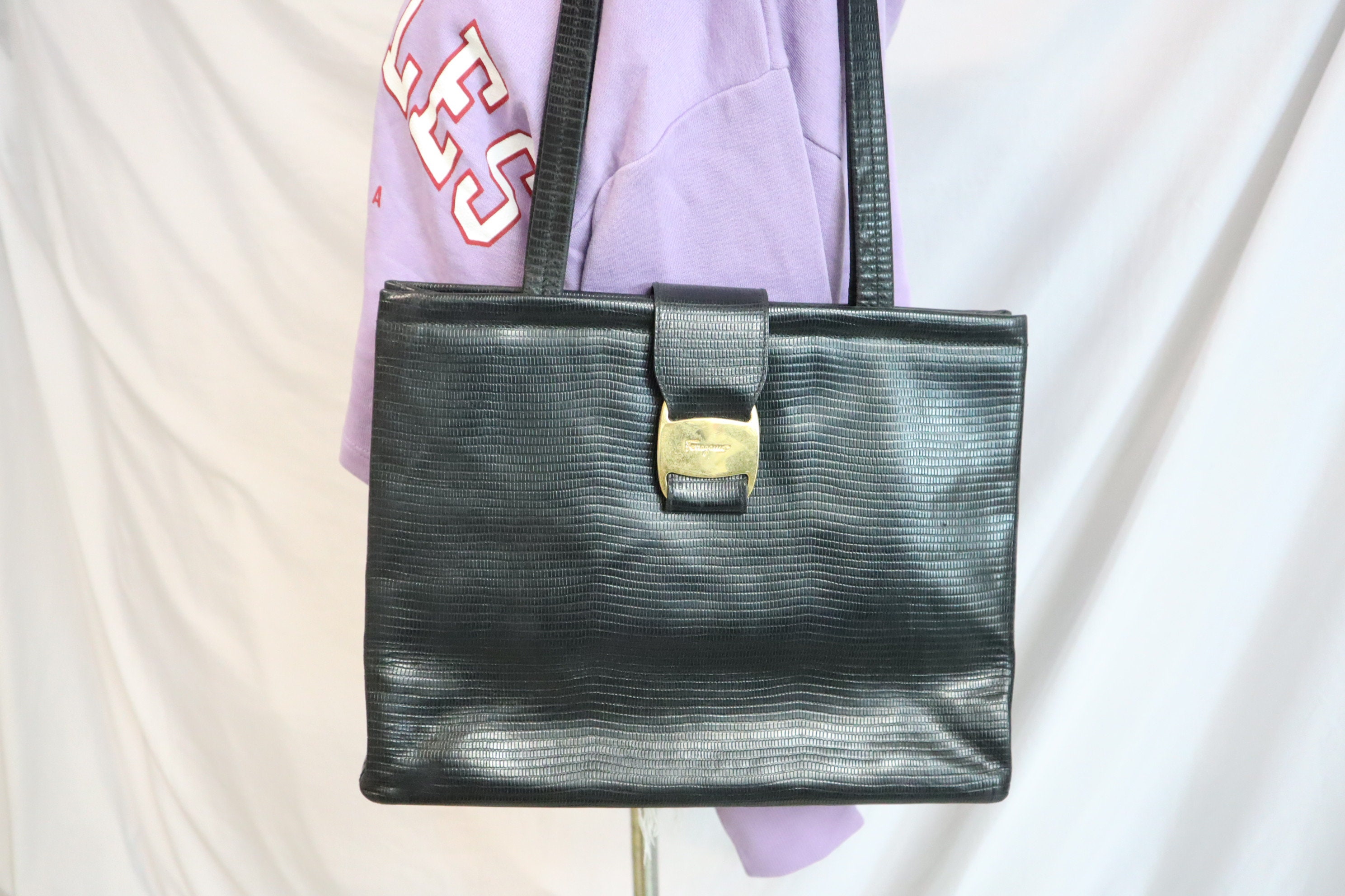 Salvatore Ferragamo Vara Leather Shoulderbag, Ferragamo Bag