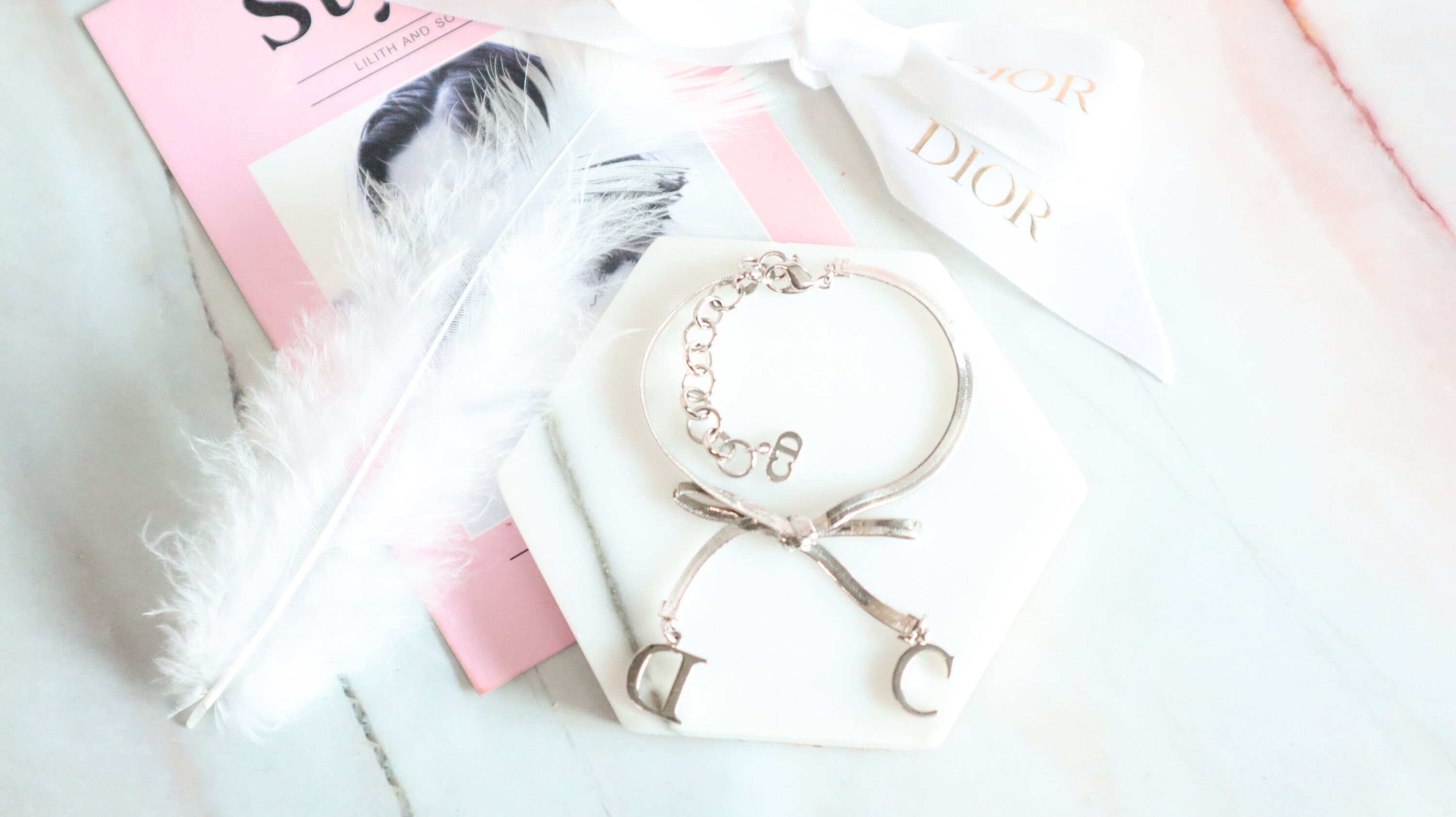 Dior ribbon bracelet best sale