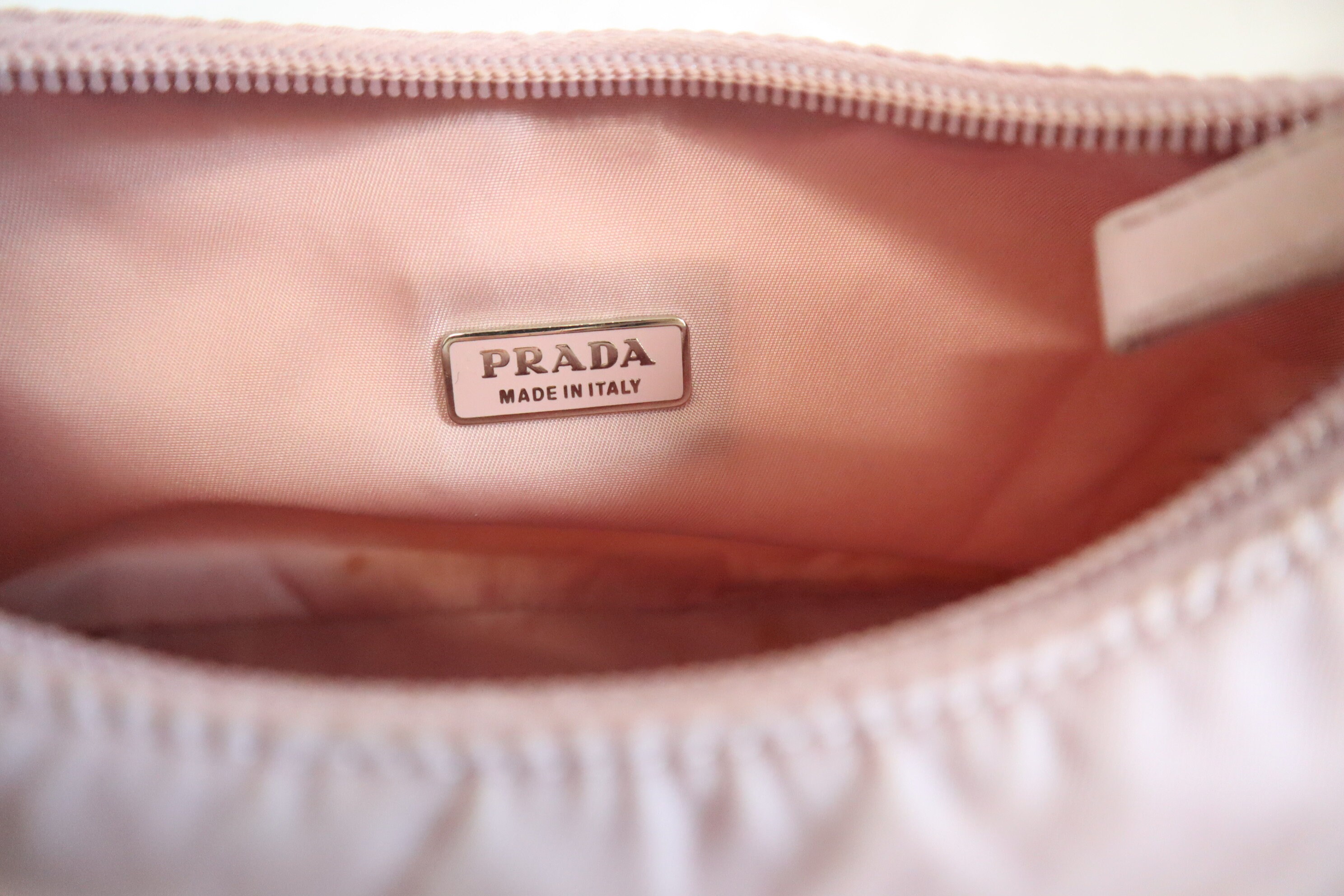 Prada Pink Nylon Shoulder Bag – For The Love of Luxury