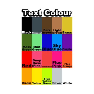 Puede incluir: Un gr&aacute;fico que muestra diferentes colores de texto, incluyendo negro, carb&oacute;n, marr&oacute;n oscuro, marr&oacute;n claro, lat&oacute;n, verde musgo, verde menta, azul, azul cielo, morado, rojo, rosa intenso, bermell&oacute;n, rosa fluorescente, naranja fluorescente, naranja, amarillo, verde amarillo fluorescente, plata y blanco.