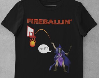 Fireballin Wizard DnD Tee | Funny D&D Shirt | D20 Gaming