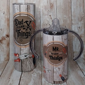 Dad and Mini Tumblers
