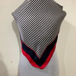 Vintage zijden sjaal