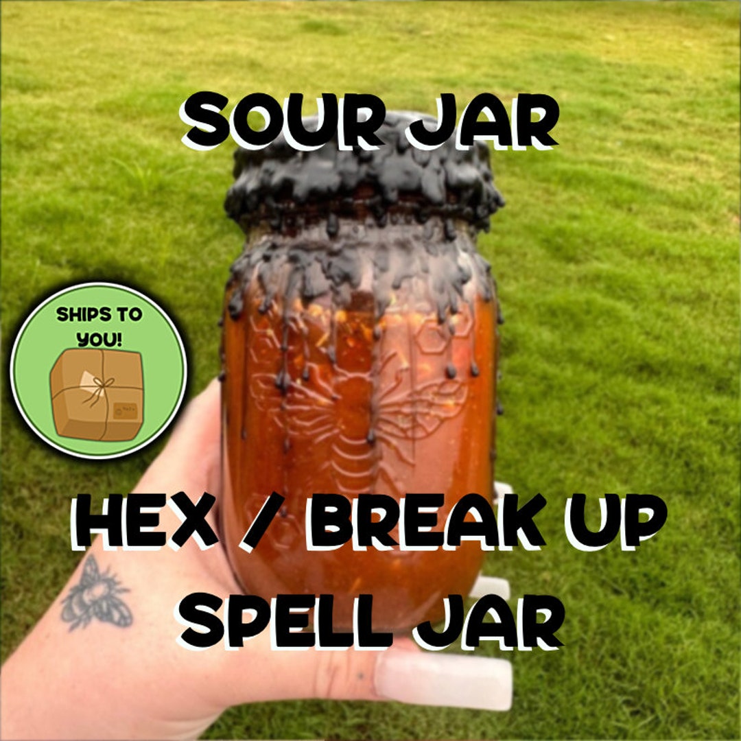 Sour Jar / Break up Spell Etsy