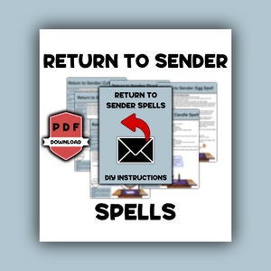 DIY Return To Sender Spells (step by step instructions)