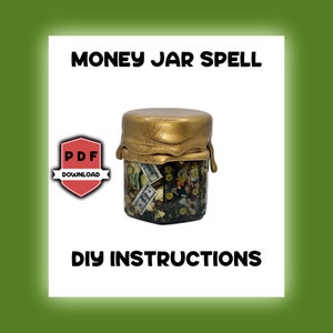 DIY Money Spell Jar (step by step instructions)
