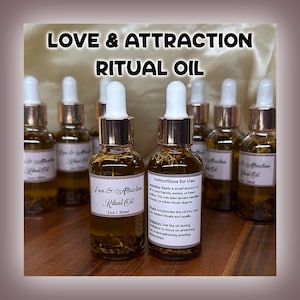 Love & Attraction rituele olie (1oz/30 ml)