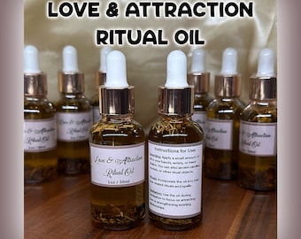 Love & Attraction Ritual Oil (1oz/30ml)