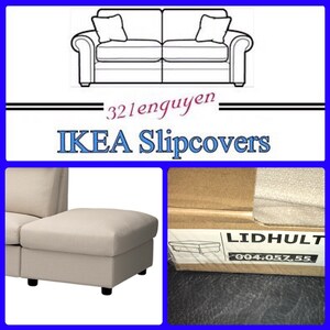 Slipcover for Footstool Lingbo Multicolor Ottoman Cover Details about   IKEA EKTORP 