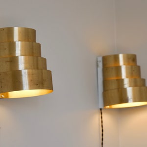 Hans Agne Jakobsson pair of wall light