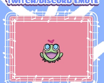 Twitch/Discord Happy Froggie Emote