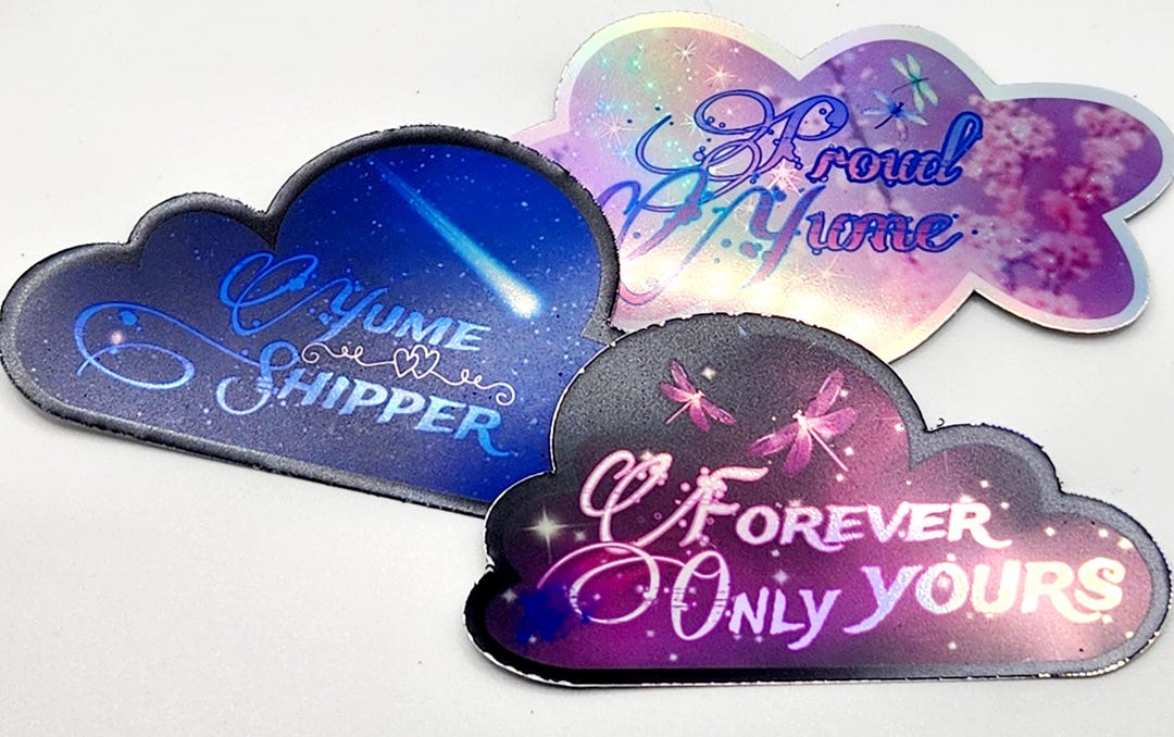 Yume Shipper Holographic Sticker Set: Fictional Other, Comfort ...