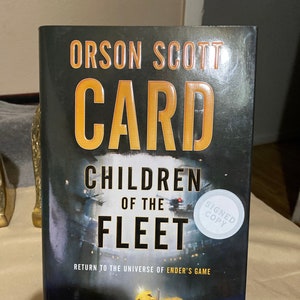 Children of the Fleet, by Orson Scott Card, Signed by Author