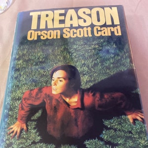 Treason, BY Orson Scott Card, First Edition 1988,  bookplate signed by Card