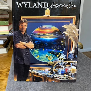 Wyland, Artist of the Sea, signed book First Edition Art gift book