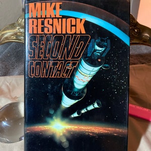 Second Contact, Mark Resnick signed first edition.