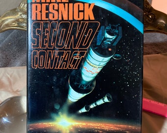 Second Contact, Mark Resnick signed first edition.