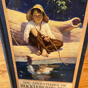 The Adventures of Huckleberry Finn,  by Mark Twain,  1923