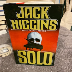 Solo, Jack Higgins  1980 First Edition
