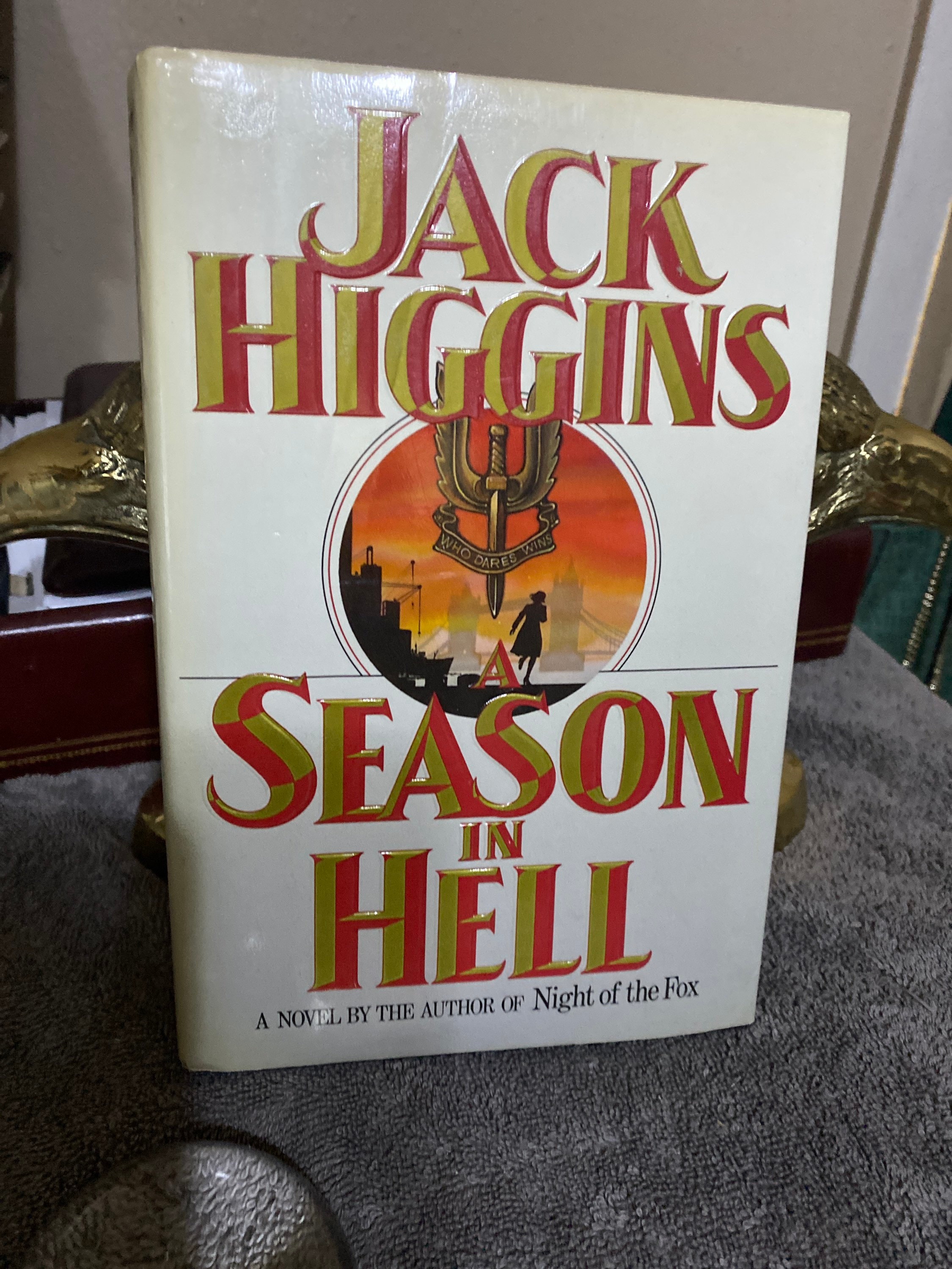 Season in Hell, by Jack Higgins,  First Edition