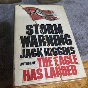 Storm Warning,  by Jack Higgins,  book club edition