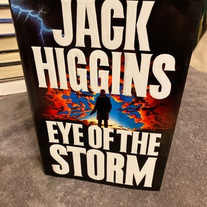 Eye of the Storm,  Jack Higgins, 1992 First Edition