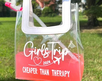 Adult Drink Bags, Booze Bag, Girls Trip Gifts, Bachelorette Party, Gift Bag, Summer Party, Pool Party, Adult Party Favors, Beach Drink Cups