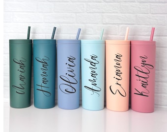 Personalized Tumbler | Neutral colors tumbler | Coworker gift | Corporate Gift | Gift under 20 | Valentines Day Gift | Personalized Gifts