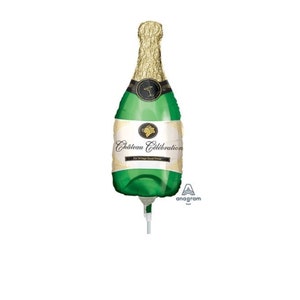 Champagner Flasche geformte Ballon für Silvester Hochzeiten Bachelorette und Jubiläen