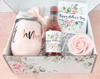 Personalized Gift for Mom/ Mother gift from daughter, gift idea for mom, gift for mommy, Mother's day gift, wine gift for mom, candle gift