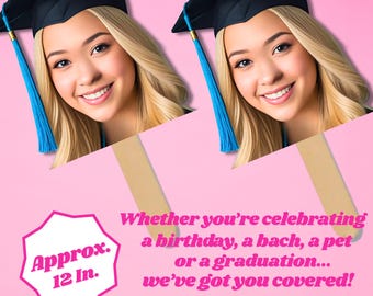 Face on A Stick Big Head Cutouts Fat Head Bachelorette Photo booth props, Bach Party Favors, Graduation Birthday Party Bachelorette big head