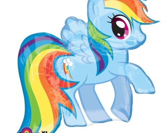 My Little Pony Balloon My Little Pony Party My Little Pony Birthday Rainbow Dash Balloon My Little Pony Decor Twilight Sparkle Pinkie Pie