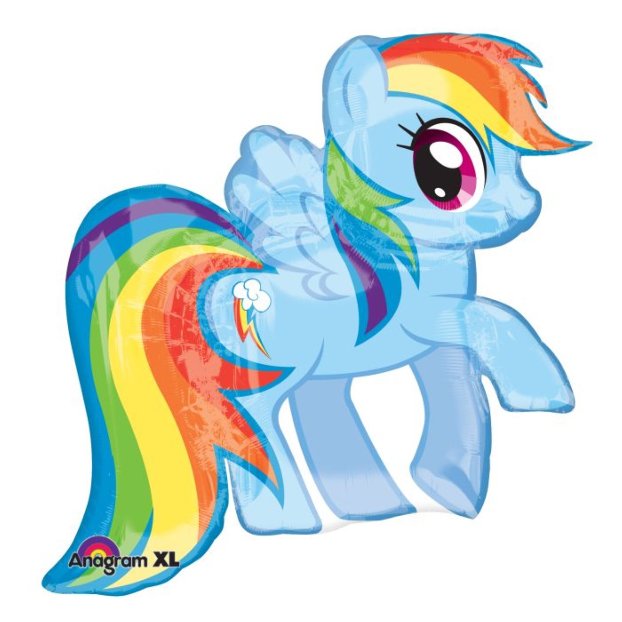 My Little Pony Balloon My Little Pony Party My Little Pony Birthday Rainbow Dash Balloon My Little Pony Decor Twilight