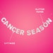 Xo, Fetti It's Giving Cancer Banner - Iridescent Foil | 4 Ft. | Zodiac Birthday Sign, Horoscope