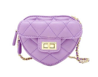 Coach Heart Crossbody True Pink