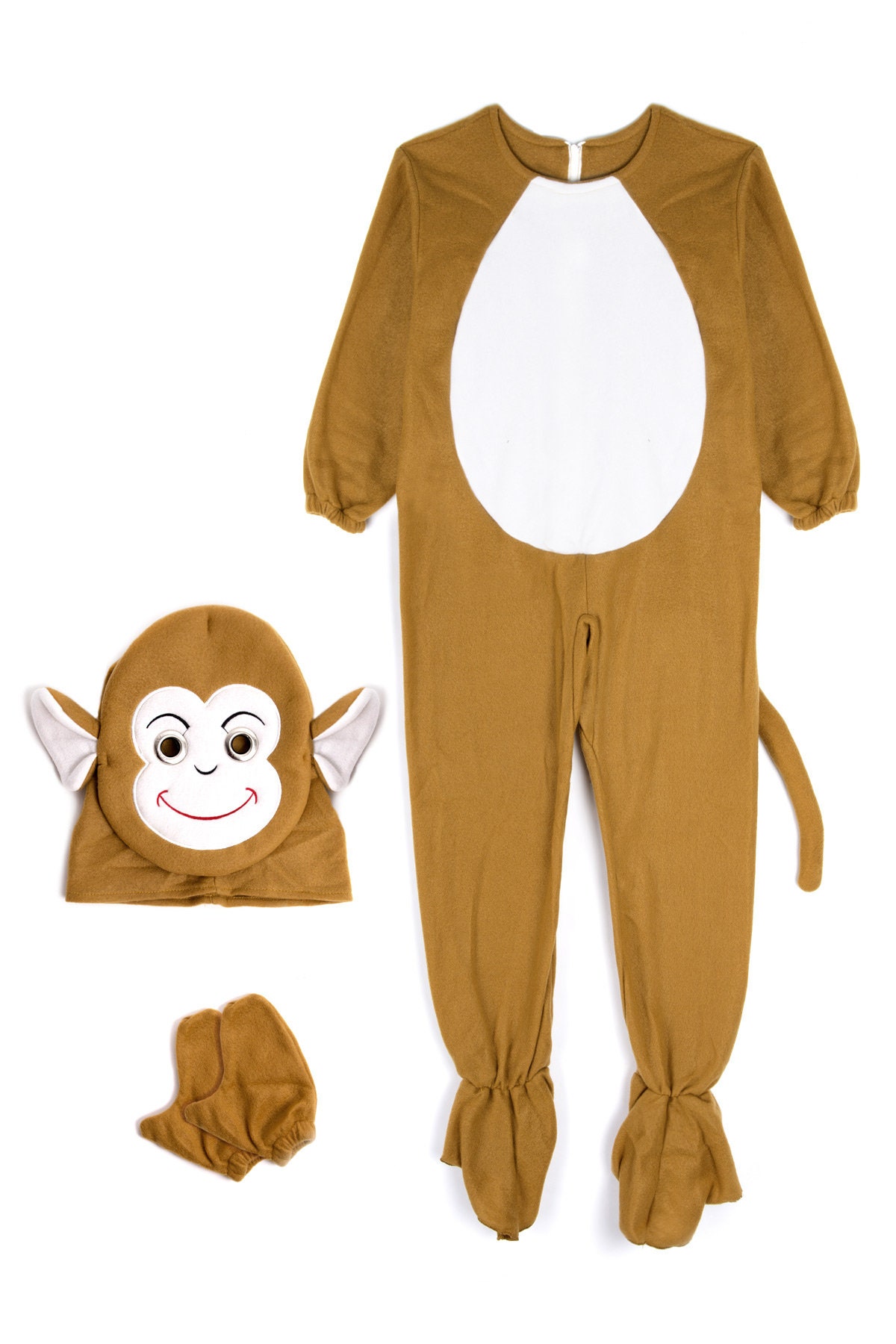 Monkey Costume Kids Outfit Etsy