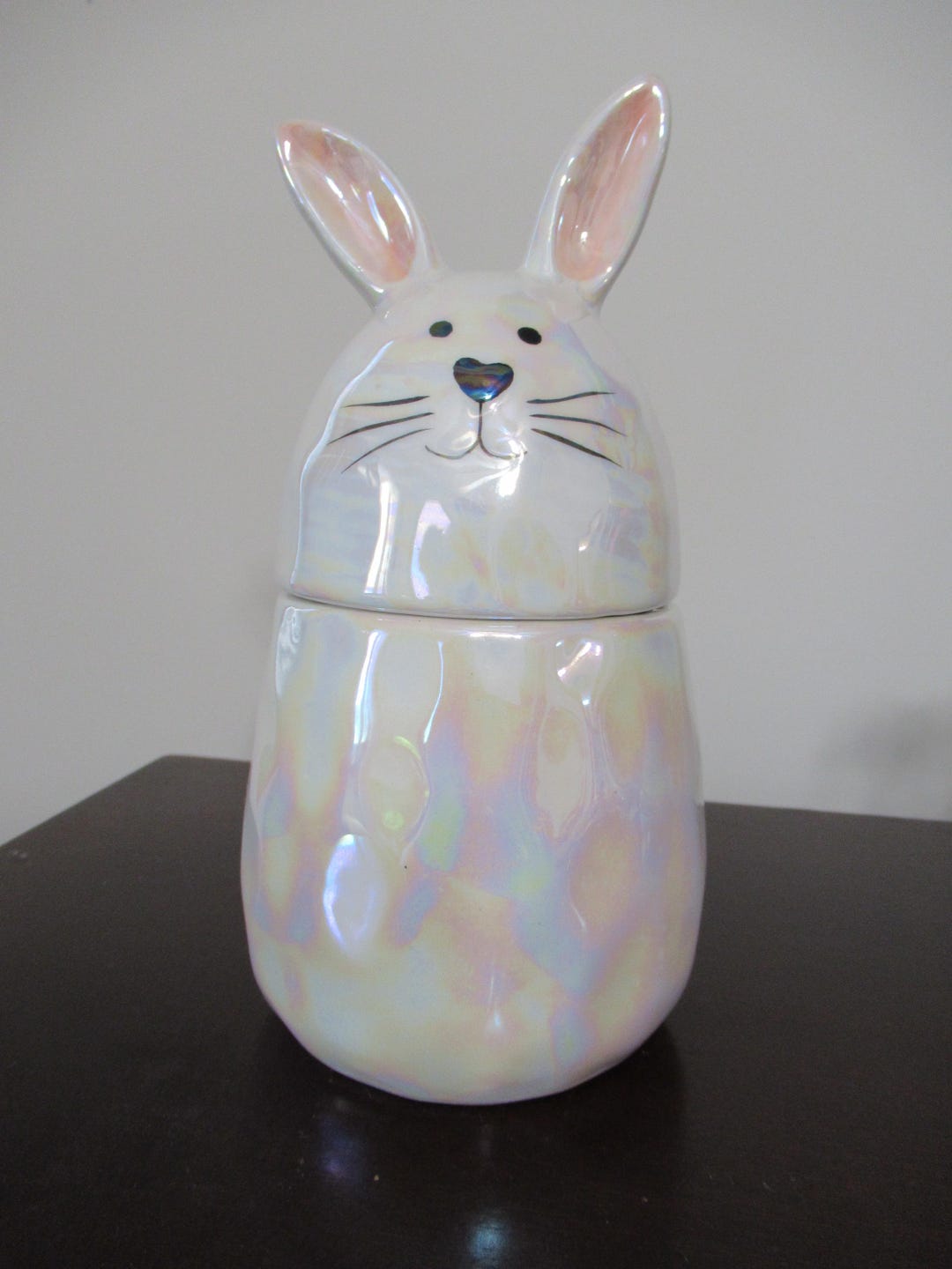 Vintage - 10 Strawberry Street Whimsical Cupboard Iridescent Bunny