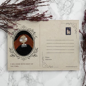 Postal de brujas: un saludo de Halloween fascinante